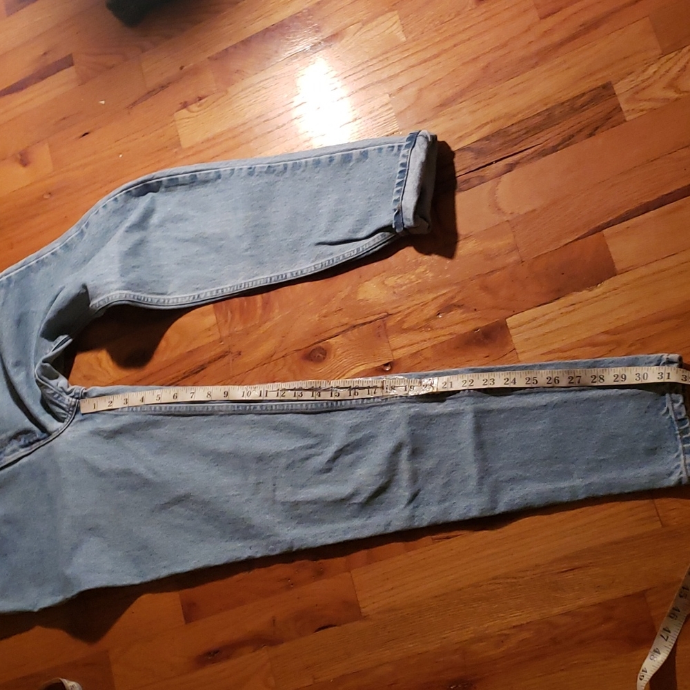 Vtg 90s y2k tapered levis 512 high waist mom jeans - Picture 9 of 10